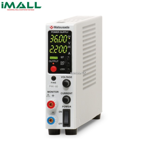 Nguồn DC Matsusada R4K-80M (110V, 1.3A, 80W)