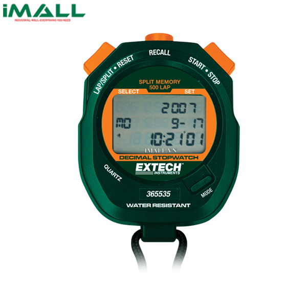 Đồng hồ bấm giờ/giây Extech 365535 (đếm lên, xuống)