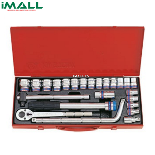 Bộ tuýp 24 chi tiết hệ mét Kingtony 4033MR (1/2")