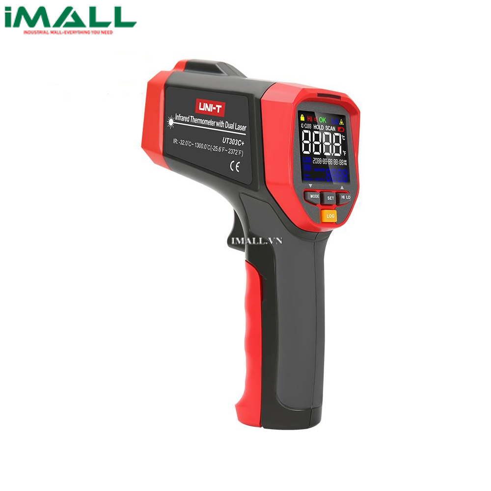 UNI-T UT303C+ Infrared thermometer (-32~1300°C, D:S=30:1)