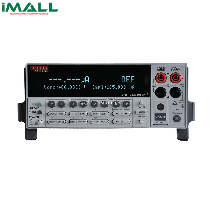 Máy kiểm tra đặc tính linh kiện bán dẫn SMU KEITHLEY 2430-C (100V,1000W,10A,0.02%, Contact Check)