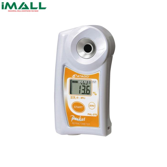 Khúc xạ kế điện tử đo sữa đậu nành ATAGO PAL-27S (0.0~20.0%, Cat.no 4427)