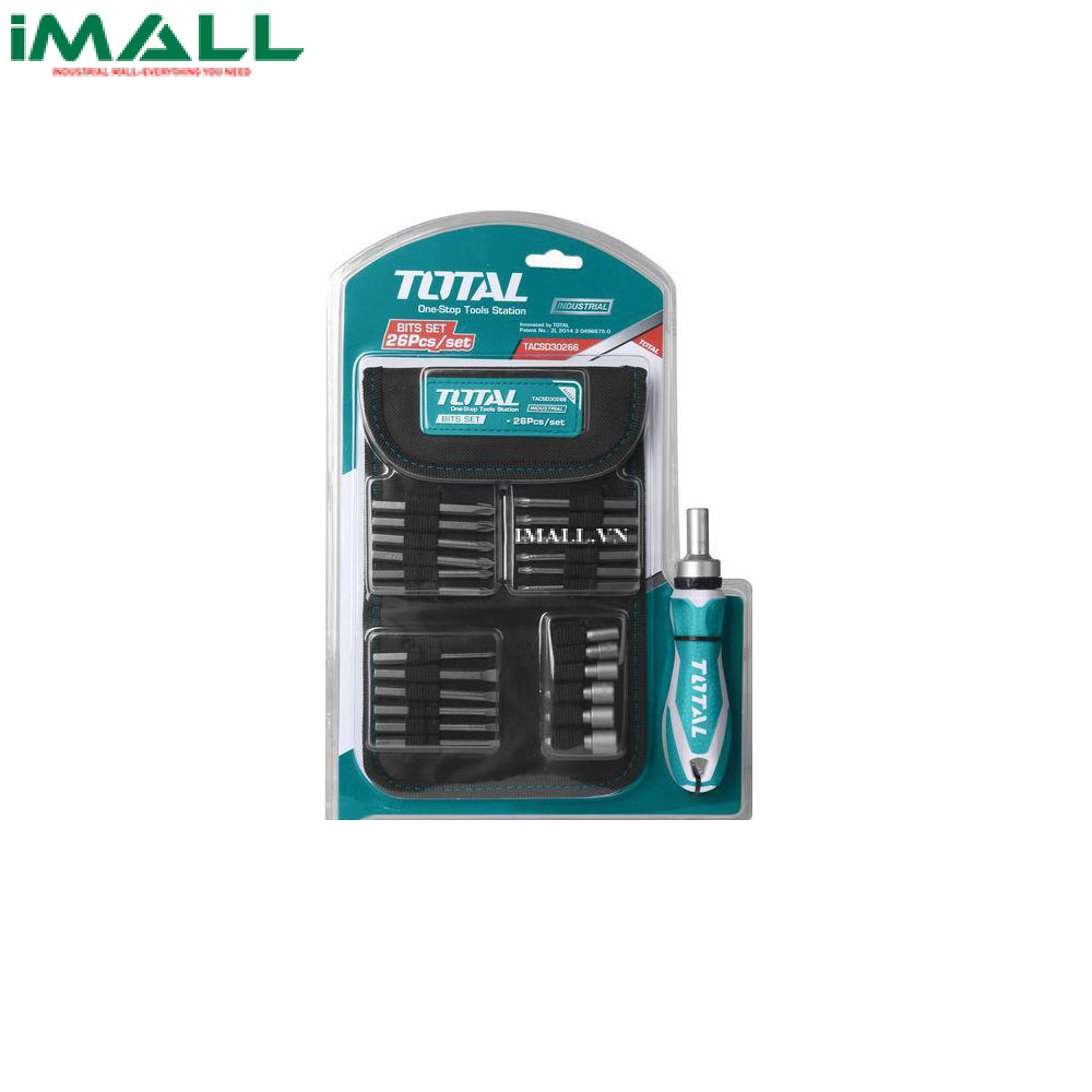 Bộ mũi vít 26 chi tiết Total TACSD30266