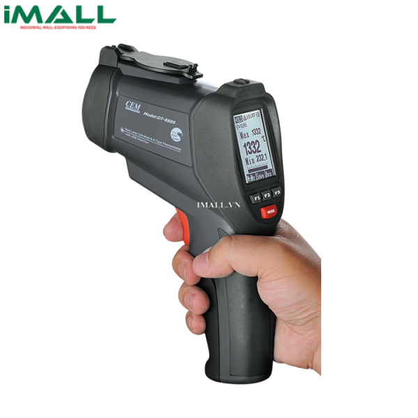 Máy đo nhiệt độ bằng hồng ngoại CEM DT-8889 (-50℃~1850℃, 50:1)