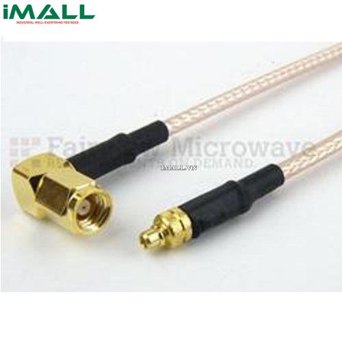 Cáp MMCX Plug - RA SMC Plug Fairview FMC0928315 (RG-316 Coax; 3 GHz )