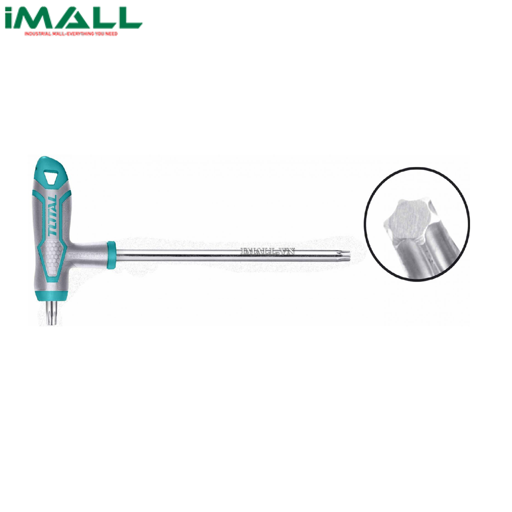 Lục giác chữ T đầu bông (T30x100mm) Total THHW15T301501