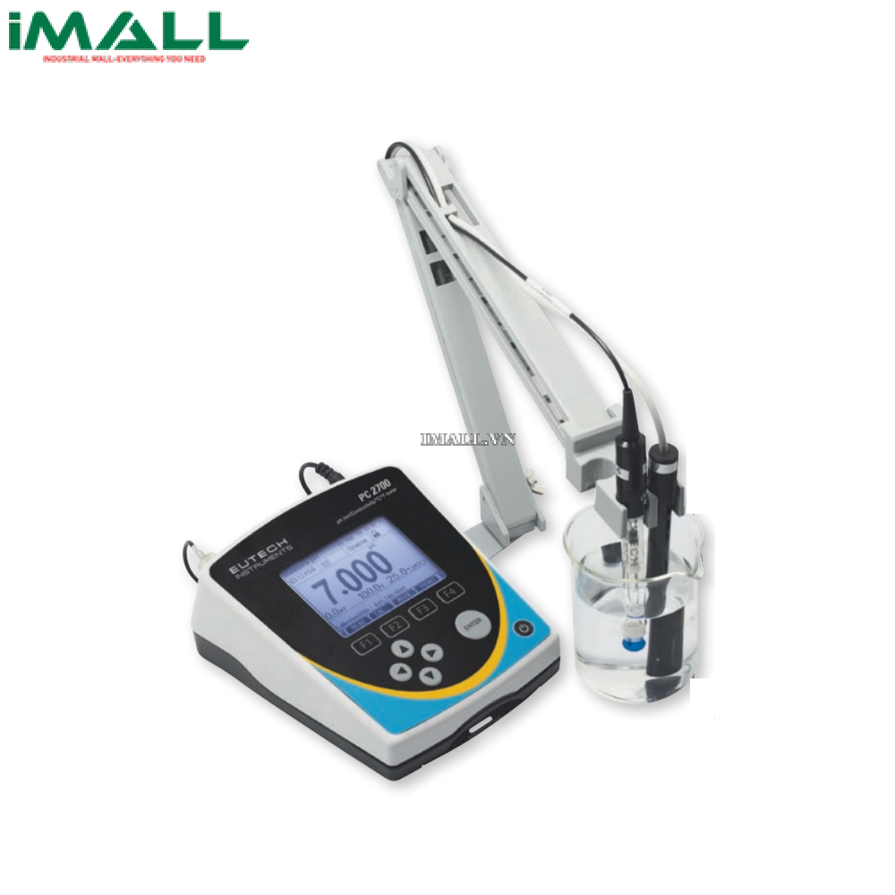 Máy đo pH/ORP/ION/EC/TDS/Độ mặn/Điện trở suất/Nhiệt độ để bàn Eutech ECPC270043S (01X543906)
