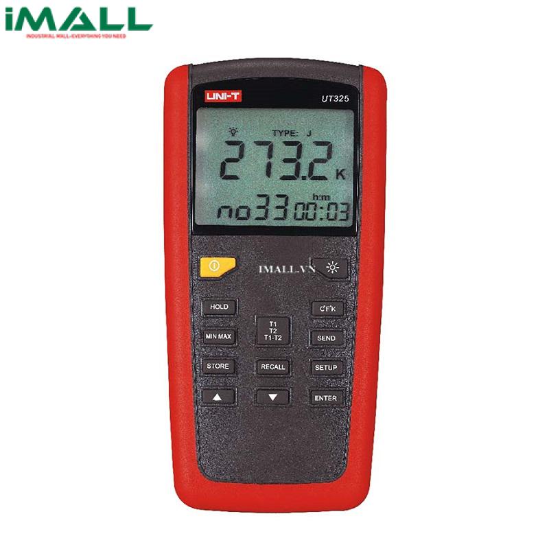 Thiết bị đo nhiệt độ tiếp xúc cầm tay UNI-T UT325 (K, J, T, E, R, S, N, 2CH)