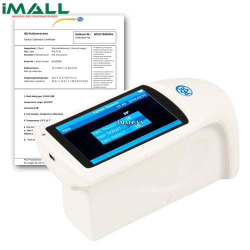 Thiết bị đo độ bóng PCE IGM 60-ICA (0~300 GU, ± 1,2%)