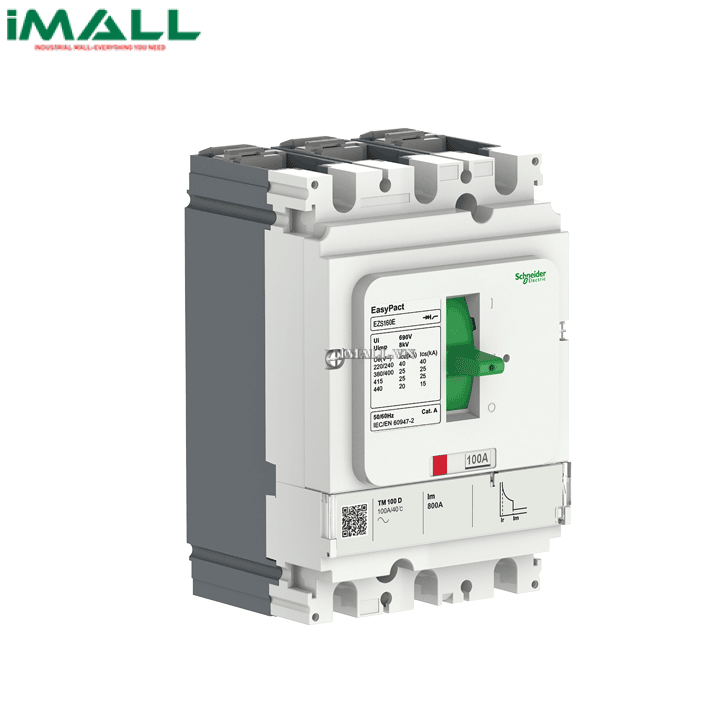 MCCB Schneider EZS100E4025 (25A 25kA 4P)
