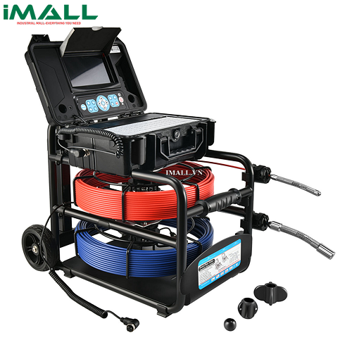 Camera nội soi đường ống (Cáp dài 30m, Φ14mm: 648x488 Pixel; Φ18mm: AHD 1920*1080) TvbTech 3499F-Dual 3499F-Dual Blue&Red(30m)