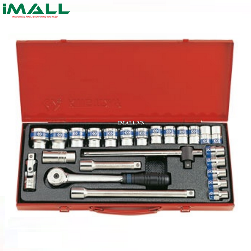 Bộ tuýp 24 chi tiết hệ mét Kingtony 4528MR02 (1/2")
