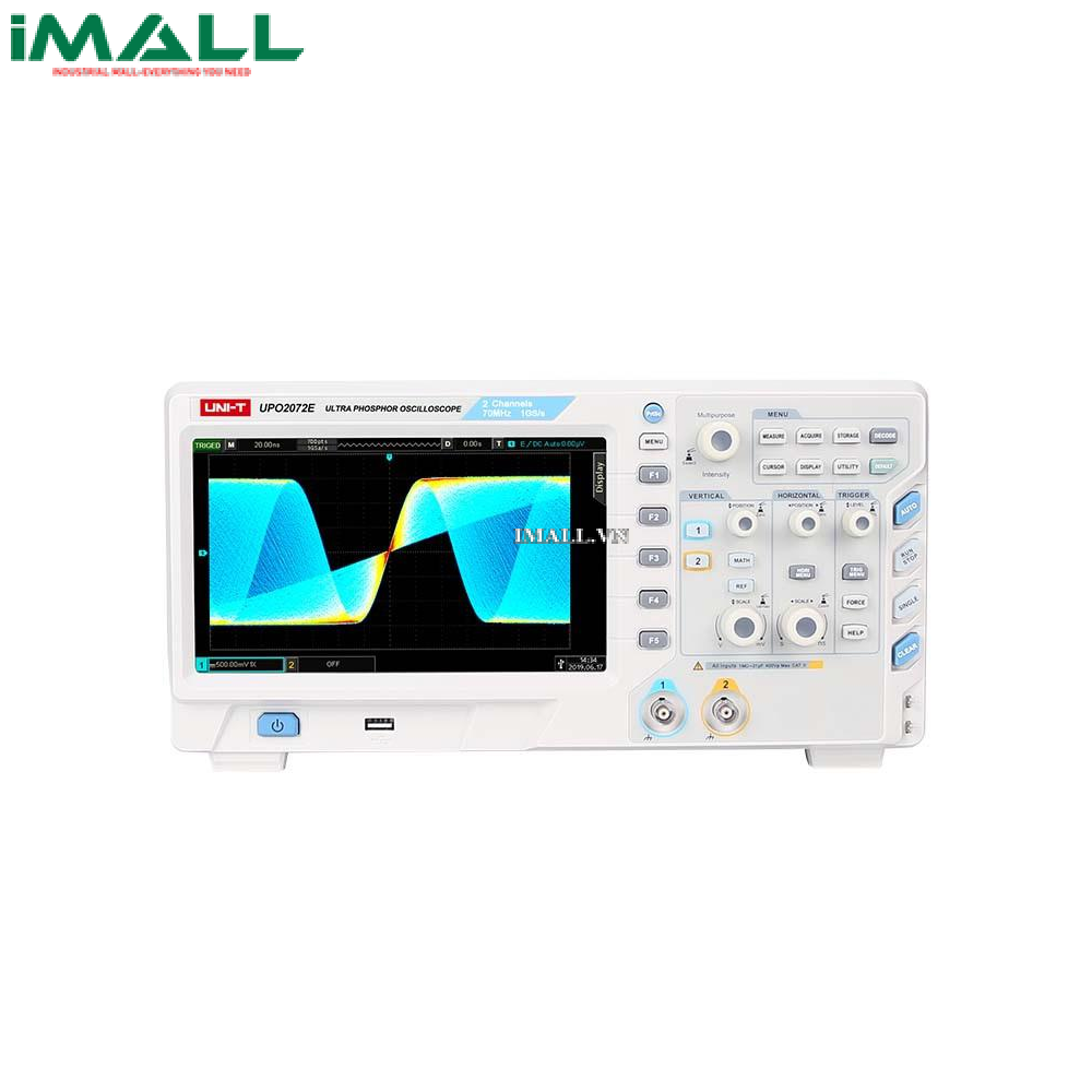 Máy hiện sóng số UNI-T UPO2072E (70MHz, 2 Kênh, 1GS/s)