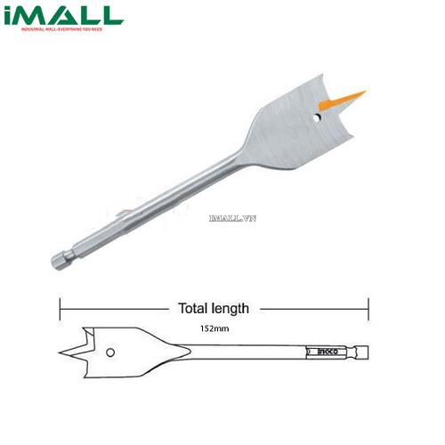 Mũi khoan gỗ đầu dẹp (12mm) INGCO DBW2211201