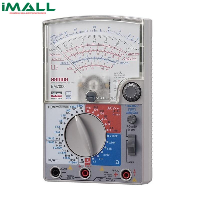 Đồng hồ vạn năng chỉ thị kim Sanwa EM7000 (3%, độ nhạy cao)