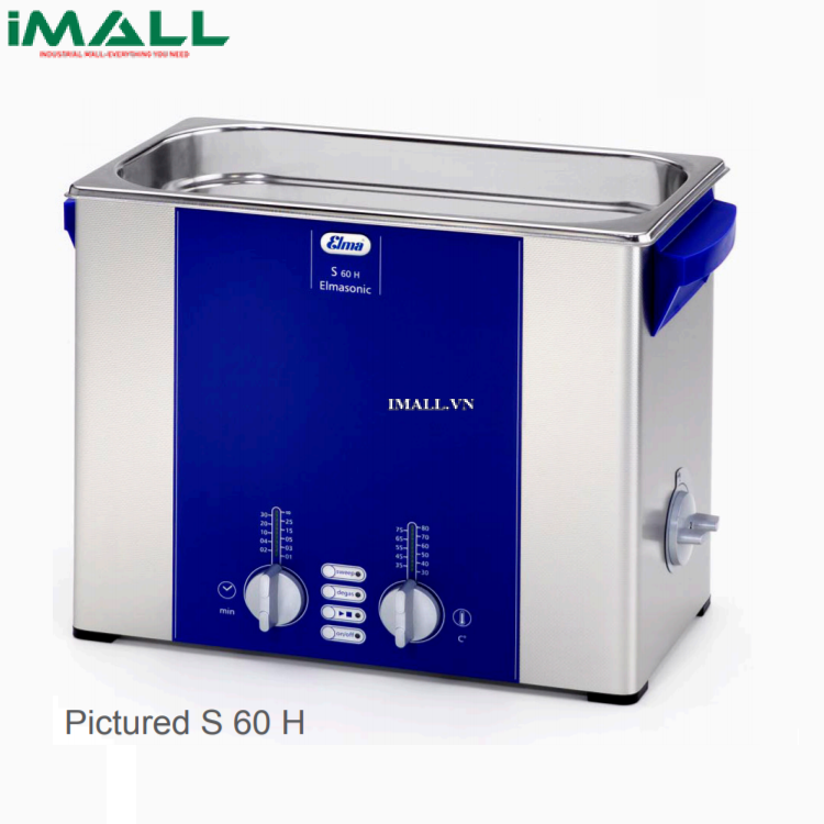 Bể rửa siêu âm Elma S60H (5.75 lit, 150W)