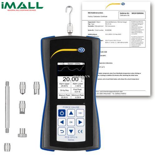 Mây đo lực (0~20 N; 0.01 N, kèm Certificate ISO) PCE DFG N 20-ICA