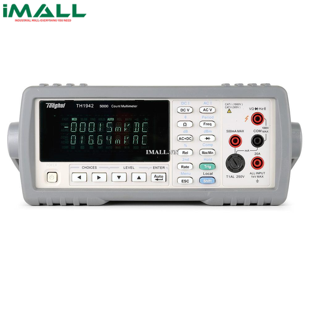 Thiết bị đo đa năng Tonghui TH1942 (AC: 750V, 20A; DC: 1000V, 20A)