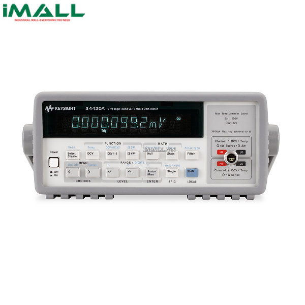 Máy đo nano vôn/Micro-Ohm KEYSIGHT 34420A