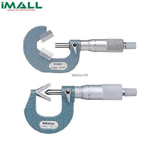 Panme đo ngoài cơ khí đầu kẹp chữ V Mitutoyo series 114