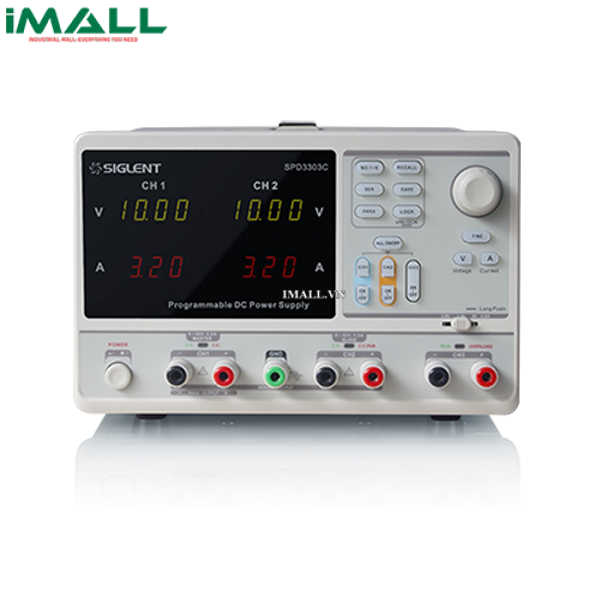 Nguồn DC lập trình SIGLENT SPD3303C (3CH, 32V/3.2A)