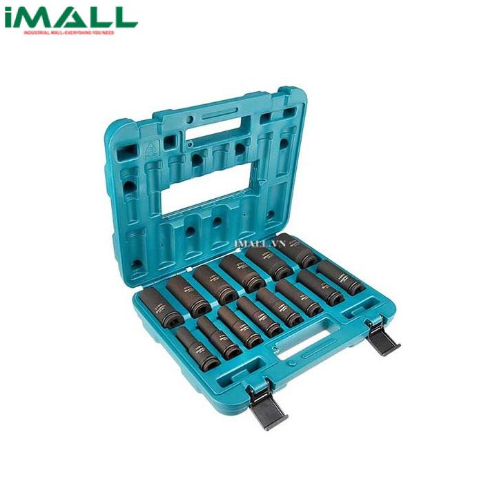 Bộ đầu tuýp khẩu dài cốt 1/2" Makita B-52308 (10~32mm)