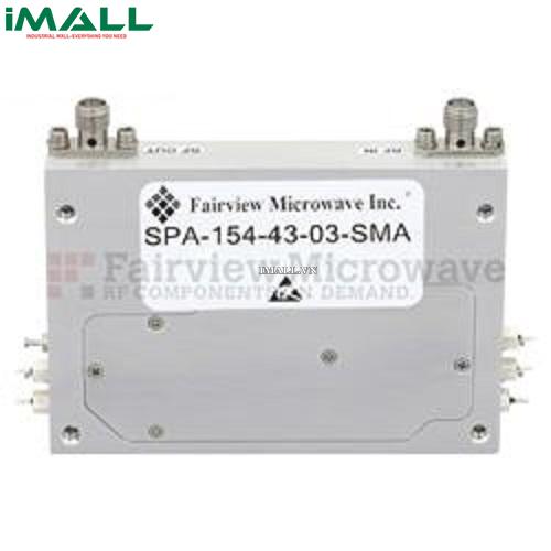 Bộ khuếch đại Fairview SPA-154-43-03-SMA (43 dB, SMA Female ; 14.4 GHz - 15.4 GHz ; 34.8 dBm P1dB)