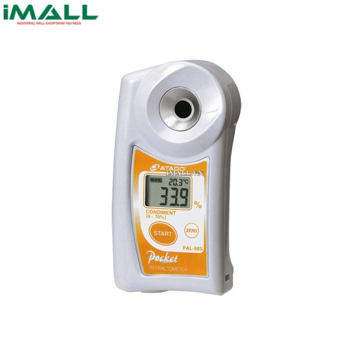 Khúc xạ kế điện tử đo nồng độ gia vị ATAGO PAL-98S (0.0~70.0%, Cat.no 4498)