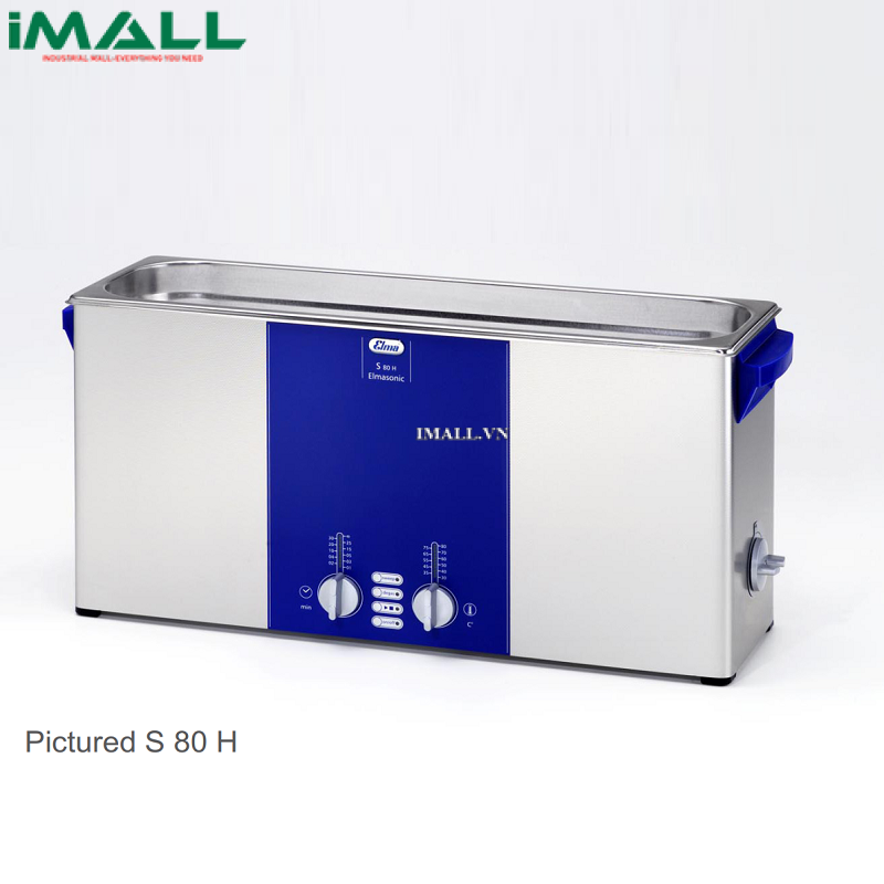 Bể rửa siêu âm Elma S80 (9.4 lit, 150W)