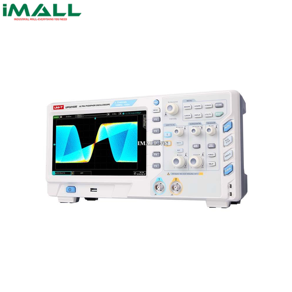 Máy hiện sóng số UNI-T UPO2102E (100MHz, 2 Kênh,1 GS/s)