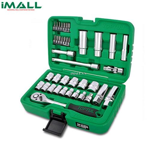 Hộp dụng cụ xách tay 3/8" 12PT 39 chi tiết TOPTUL GCAI3902