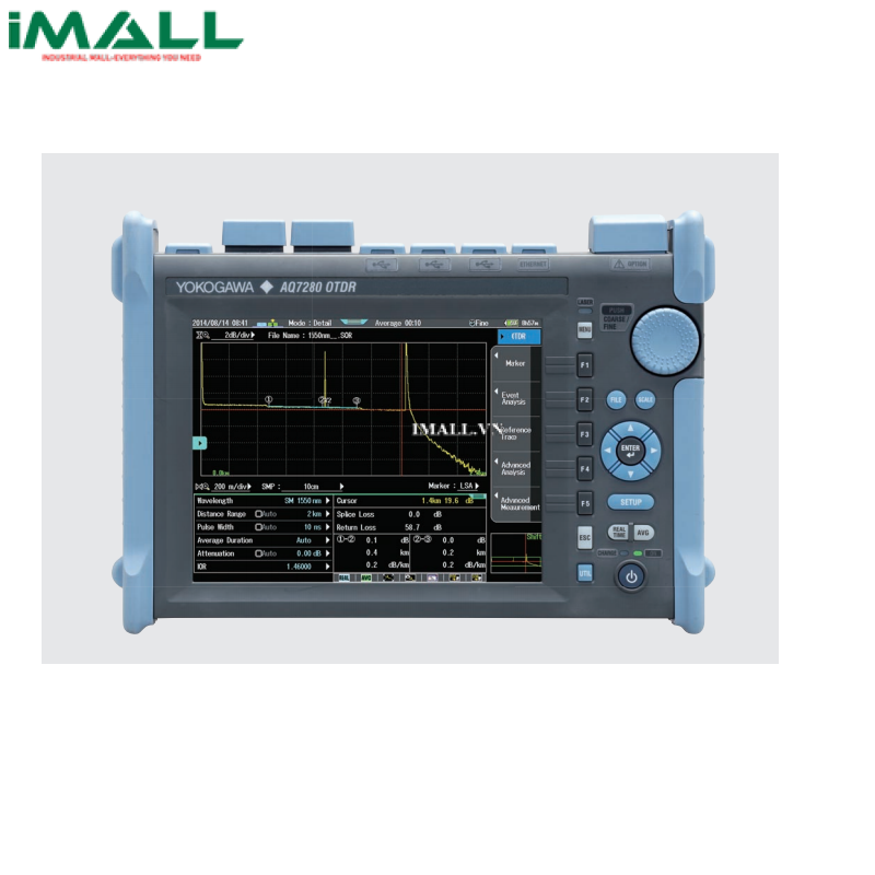 Máy kiểm tra cáp quang OTDR Yokogawa AQ7282A (Single Mode 1310,1550,nm,512 km)