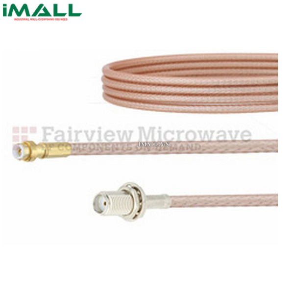 Cáp Snap-On MMBX Plug - SMA Female Fairview FMCA1417 (RG316 Coax; 3 GHz )