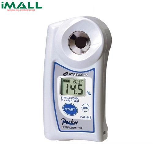 Khúc xạ kế điện tử đo độ cồn Ethyl alcohol ATAGO PAL-34S (0.0~45.0%, 10.0~35.0°C, 4434)