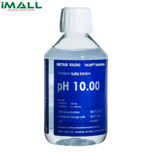 Dung Dịch Chuẩn pH 10.00 METTLER TOLEDO 51350010 (Chai 250 mL)