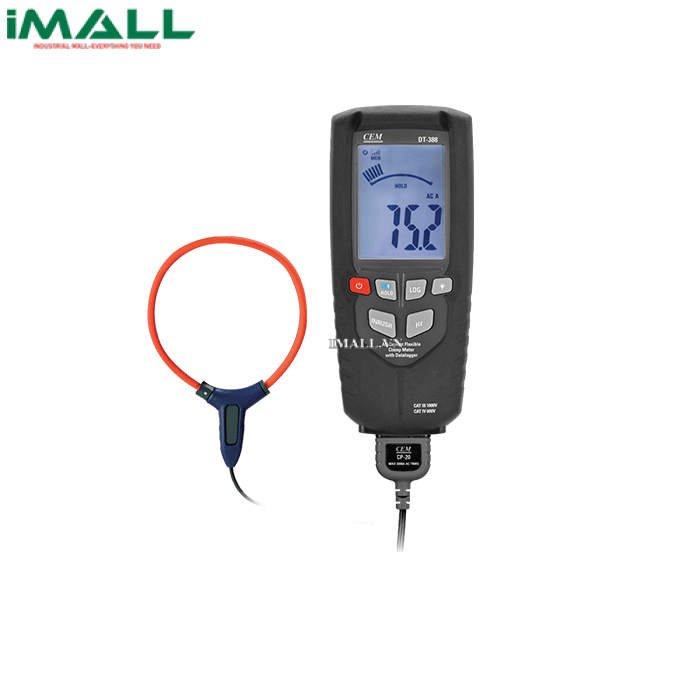Ampe kìm AC + Bộ ghi dữ liệu CEM DT-388 (3000A AC, AC True RMS)