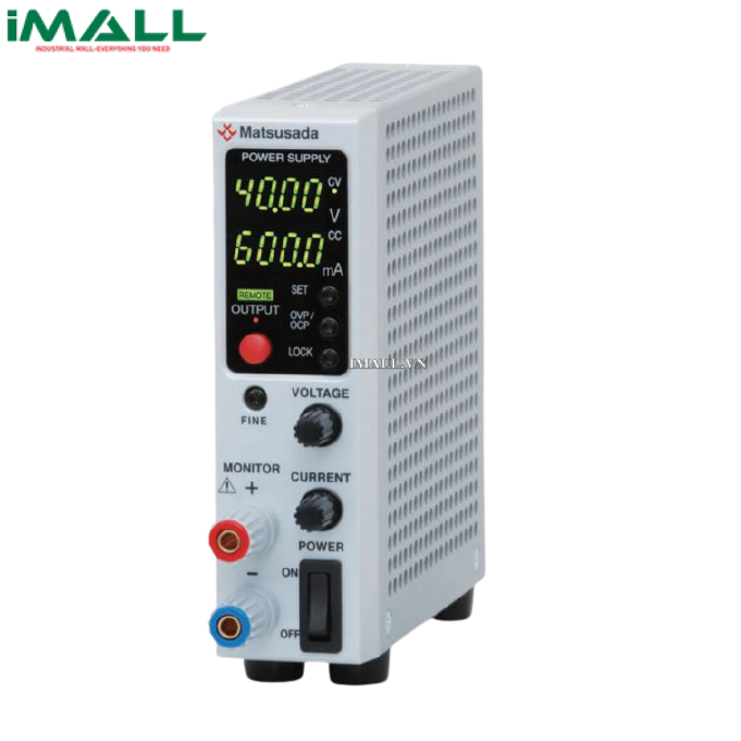 Nguồn DC điều chỉnh Matsusada R4K40-0.6 (40V, 0.6A, 24W)