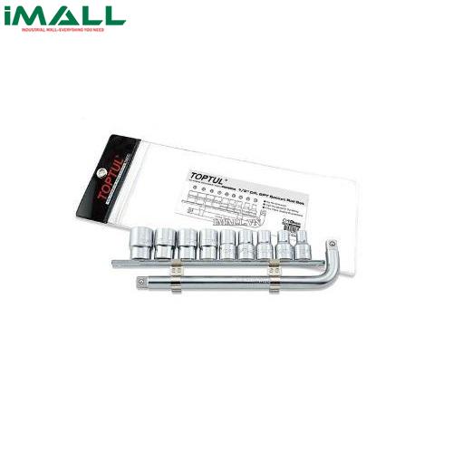 Bộ đầu tuýp và tay vặn 10 món TOPTUL GAAG1008 (1/2 inch)