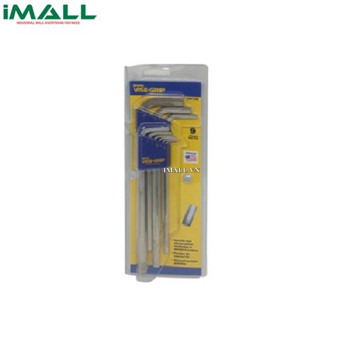 Bộ lục giác đầu bằng 9 cây hệ mét IRWIN 9097102 (1.5-10mm)