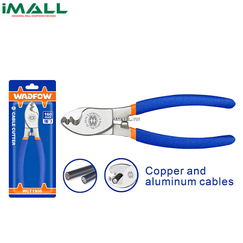 Kềm cắt cáp 8"/200mm Wadfow WCT1908