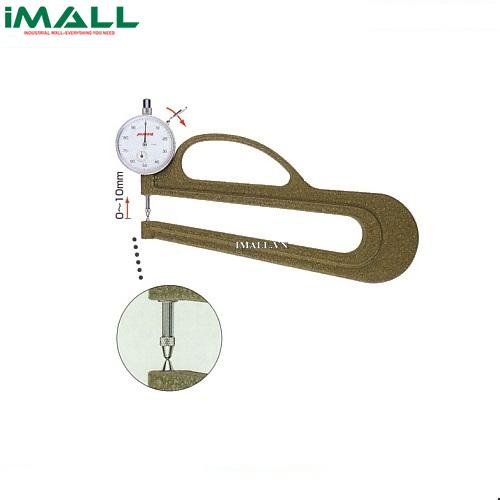 Đồng hồ đo độ dày Peacock H-2 (0-10mm, 0.01mm, đầu bi)