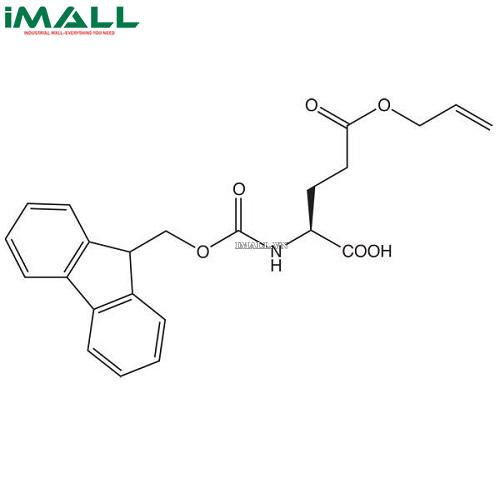 Hóa chất Fmoc-Glu(OAll)-OH (C₂₃H₂₃NO₆; Chai nhựa 25 g) Merck 8521230025