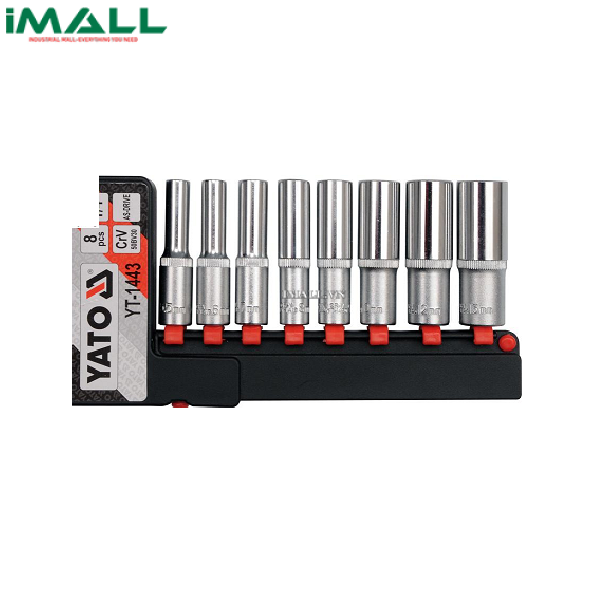 Bộ tuýp lục giác dài 8 chi tiết Yato YT-1443 (1/4", 5.5-13mm)