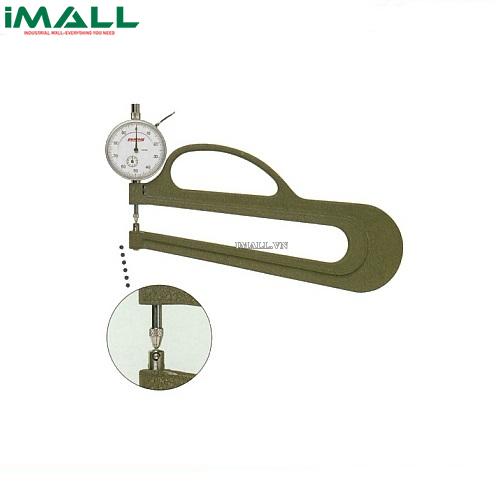Đồng hồ đo độ dày Peacock H-3 (0-10mm, 0.01mm, đầu bi)