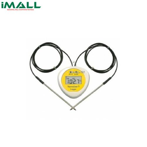 Thiết bị ghi nhiệt độ tích hợp 2 đầu dò bên ngoài, có màn hình ETI TD2F (296-111)