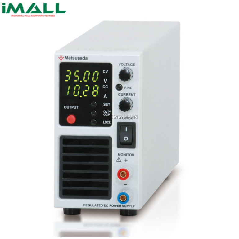 Nguồn lập trình DC Matsusada TB850V1.2A360W (850V, 1.2A, 360W)