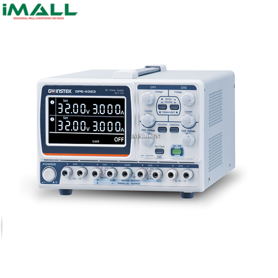 Nguồn một chiều tuyến tính GW instek GPE-4323 (32V, 3A, 4CH)