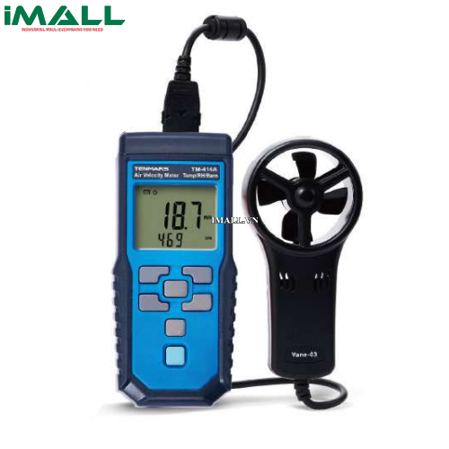 TENMARS TM-413A Flow, wind speed, temperature/humidity meter (0.4~30m/s)