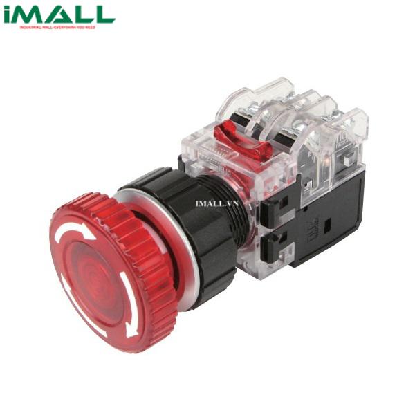 Công tắc dừng khẩn Hanyoung nux MRE-NR2R (25mm 2NO+2NC Màu Đỏ)