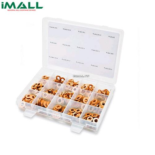 Bộ vòng đệm đồng đầu phun 450PCS TOPTUL JGEW450A